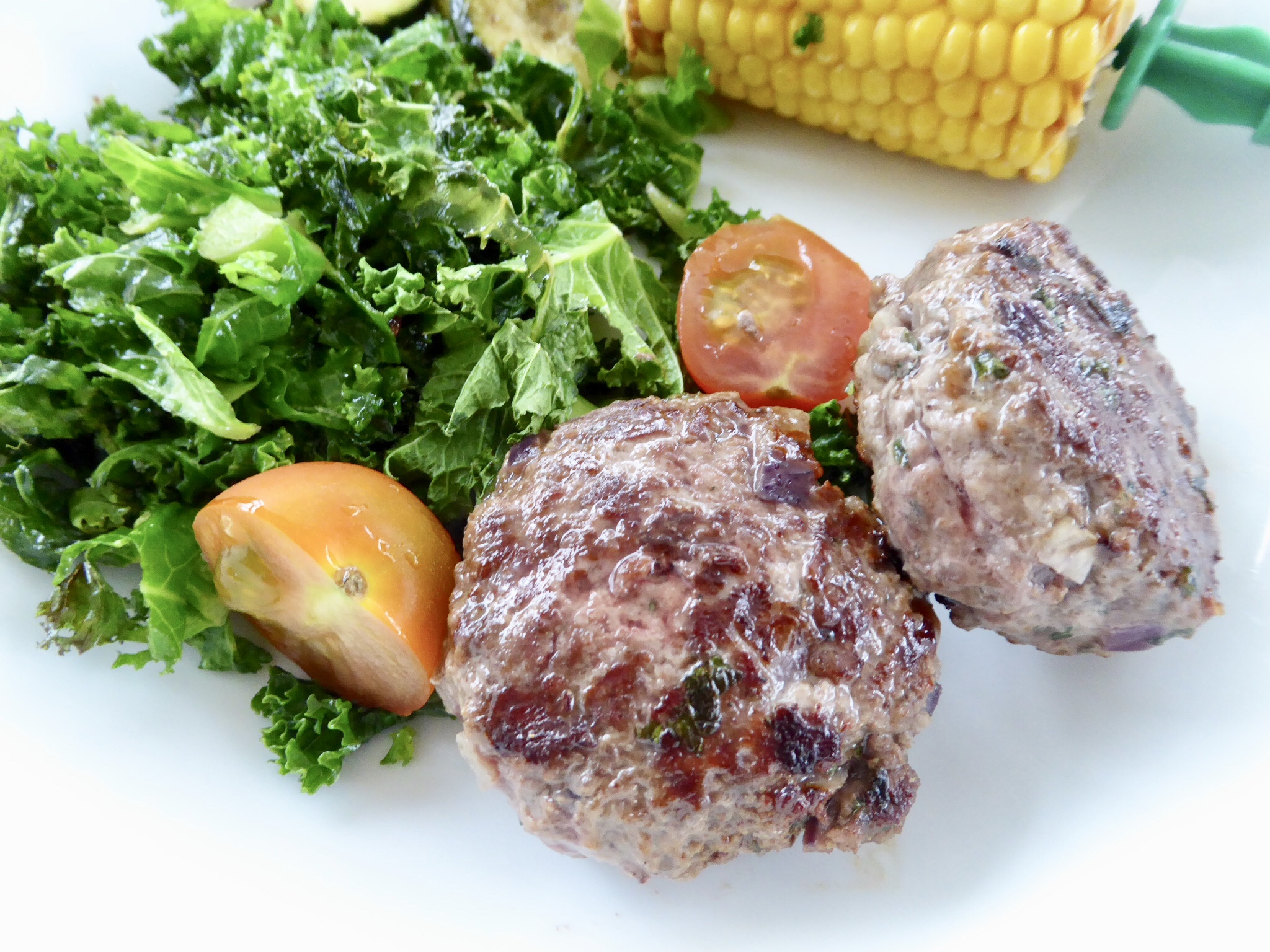 Lamb and Mint Burgers (GF, DF, LFM) - Fanny's Real Food