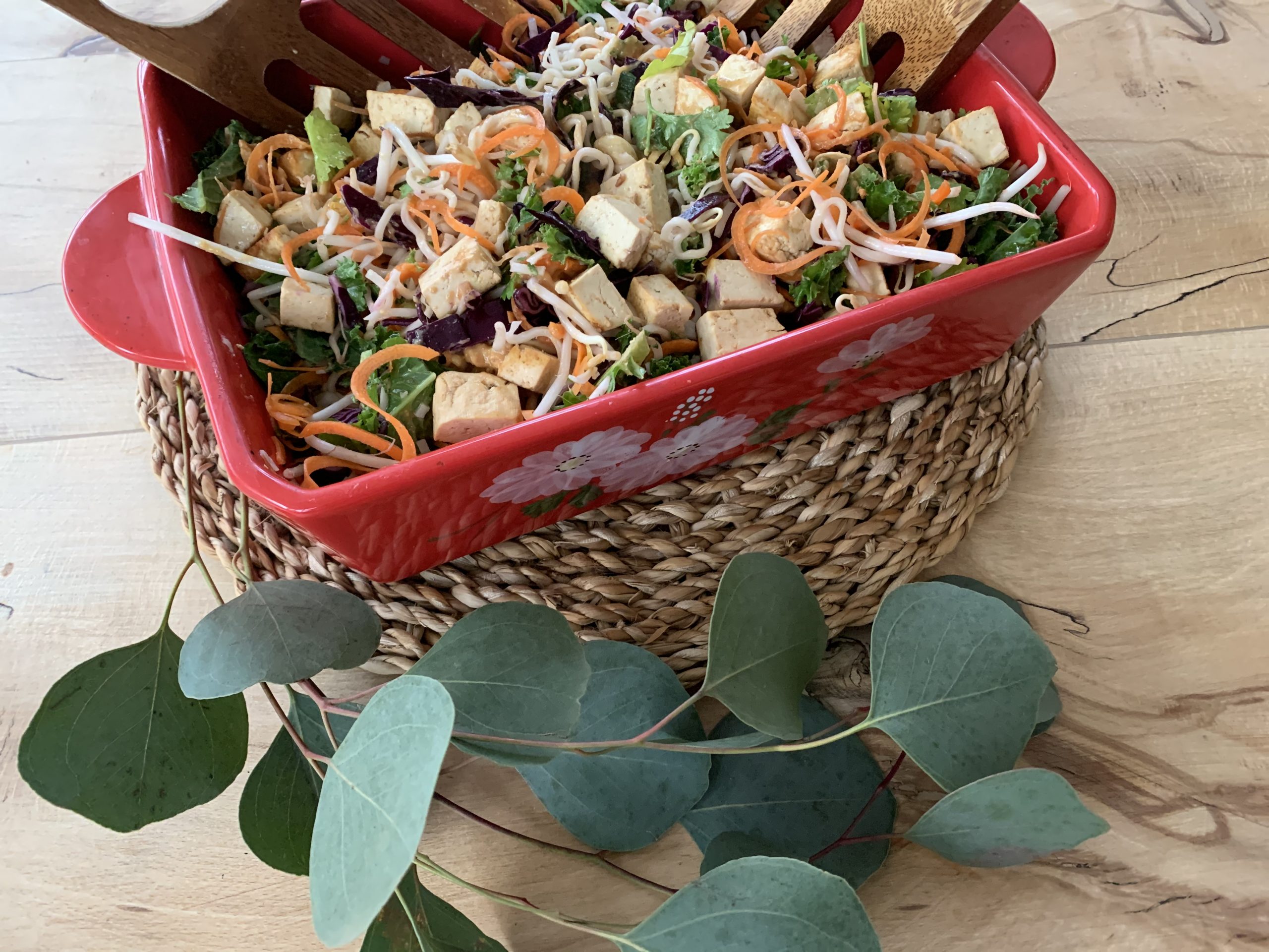 Asian Tofu Salad - Fanny's Real Food